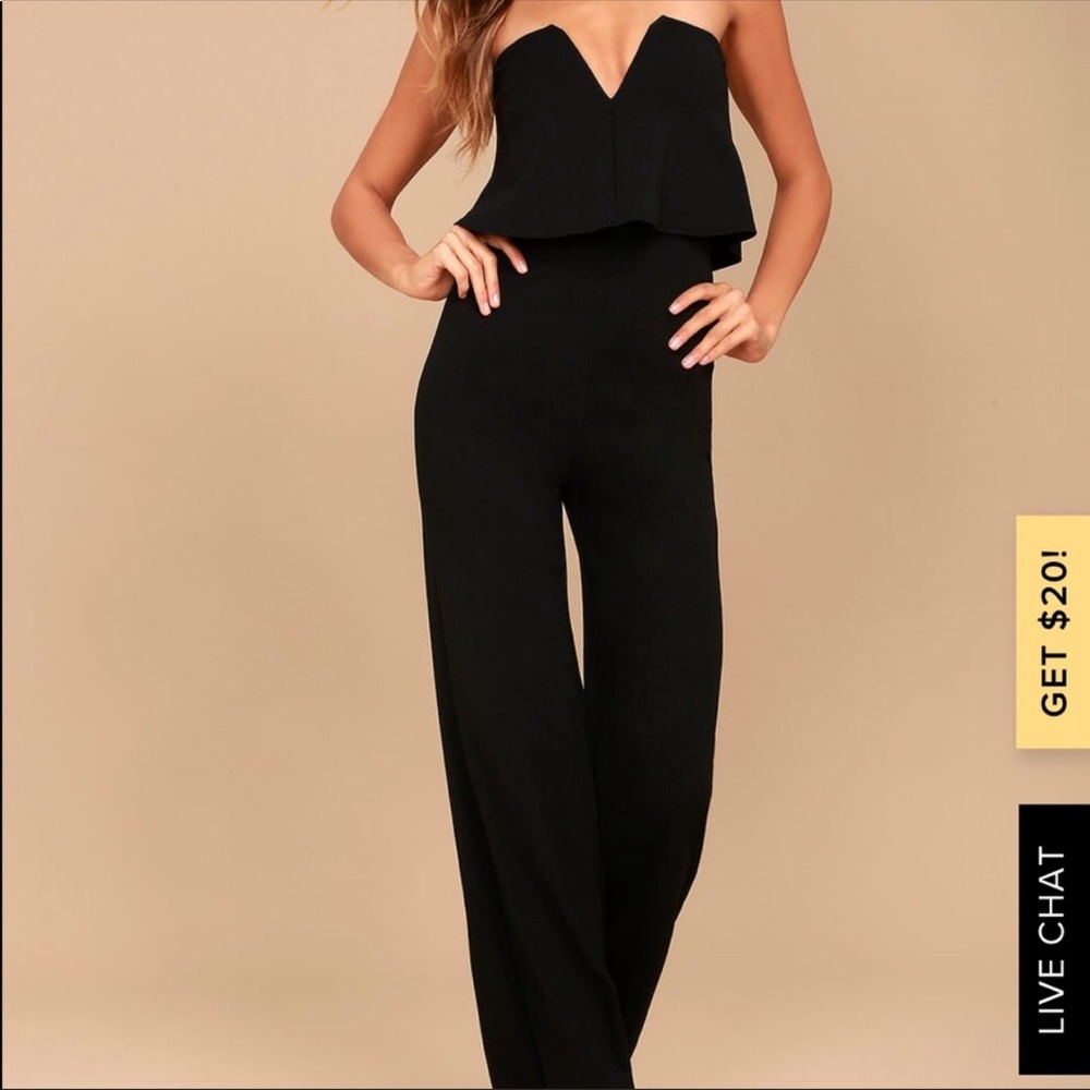 Lulus black jumpsuit